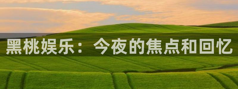 新航娱乐注册：黑桃娱乐：今夜的焦点和回忆